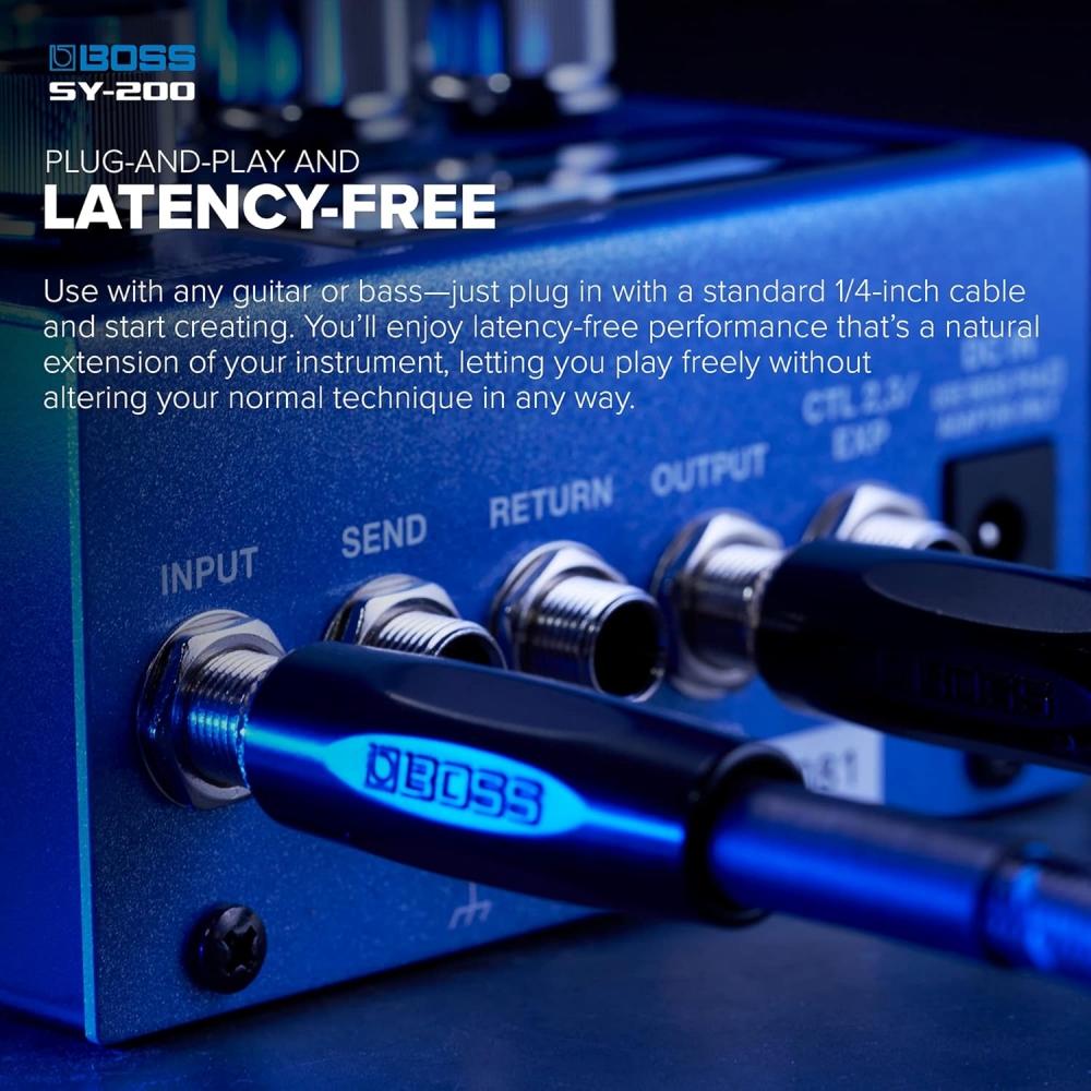 Boss Sy 200 Gitarren-Synthesizer-Pedal