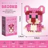Micro Particle Cartoon Figure Building Blocks for Kids - Assembly Toys & Hanging Ornaments