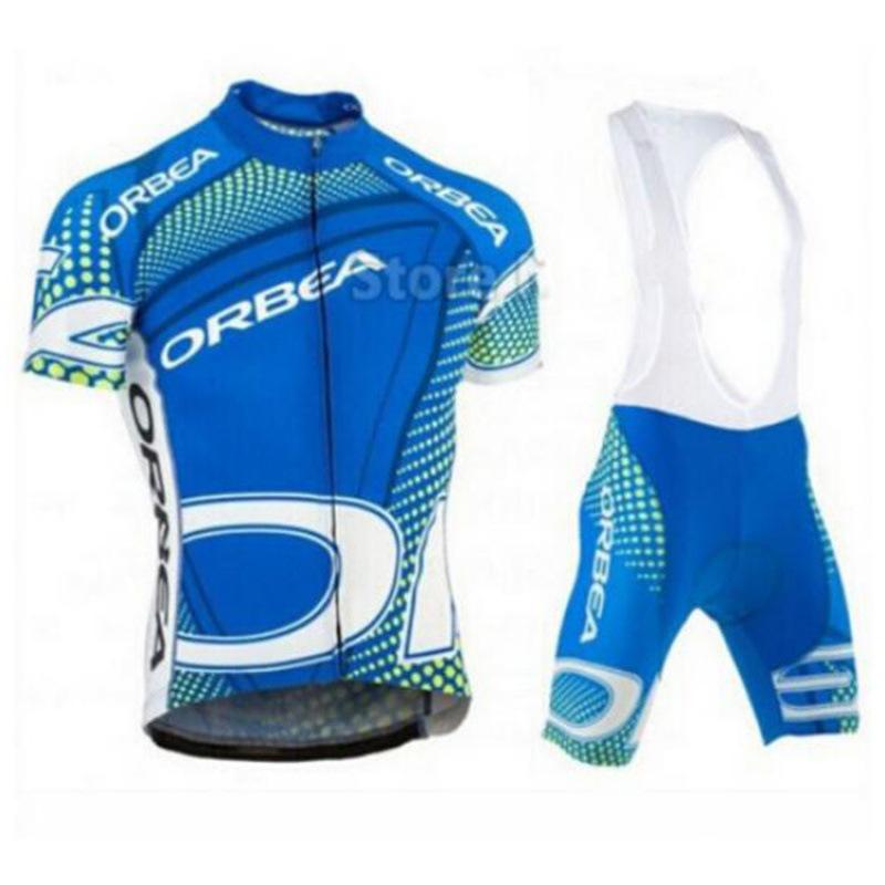 ORBEA Sommer- und Herbst-L-Kurzarm-Träger-Radanzug l Outdoor-Schnelltrocknend und atmungsaktiv Teamversion Herren- und Damenanzüge können bestellt werden. S