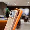 iPhone16 Sommer Waben-Wärmeableitungs-Hülle für Apple 17 Pro Max mit unsichtbarem Ständer und Magnetschutz für iPhone 14/15.