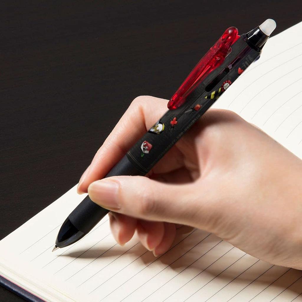 Twisted Wonderland Blue Erasable Ballpoint FriXion 3 Slim Ballpoint Dorm [Black, Red, 3-Color Pen] Pen/Scarabia