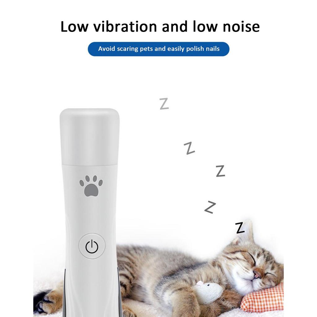 Hunde Krallen Schleifer Aufgerüstet 3 Geschwindigkeiten Elektrisch Wiederaufladbar Haustier Nagelpflege & Glättung Für Kleine Mittelgroße Große Hunde & Katzen