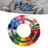 100 Colors Embroidery Floss Polyester Cotton Soft Colorful Embroidery Floss Thread for DIY