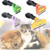 Tool Pet Deshedding Cat Grooming Brush Dog Hair Shedding Remover Abs Material