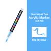 16 Colors Acrylic Marker Pen for Rock Painting Brush Tip Waterproof Paint Paint Markers Fabric Fabric Markers Art Supplies