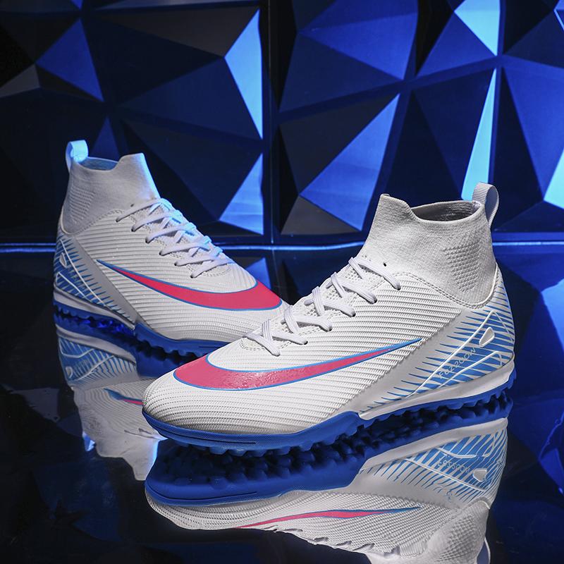 2025 New KELME Soccer Shoes Men's Holy Grail 1.5 Kangaroo Leather TF Adult Match Shredded Spikes Professional Training Human Gra