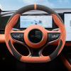 Breathable Car Steering Wheel Cover For BYD Seagull Dolphin Yuan PLUS Qin PLUS DM-i Qin L Song Pro DM-i Song PLUS Seal 07 Han EV