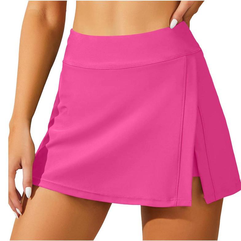 2025 Schnelltrocknender Anti-Expositions-Sport-Schwimmrock mit Seitenschlitz