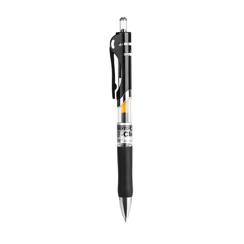 MG2001 Quick-Dry Black Rollerball Pen for Students, Large Capacity, Water-Based, Ideal for Exams