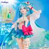 New 18Cm Anime Hatsune Miku Figure Sweet Sweets Melon Soda Float Standing Figure Cute Toy Gift Collection Aciton Figure Pvc Doll