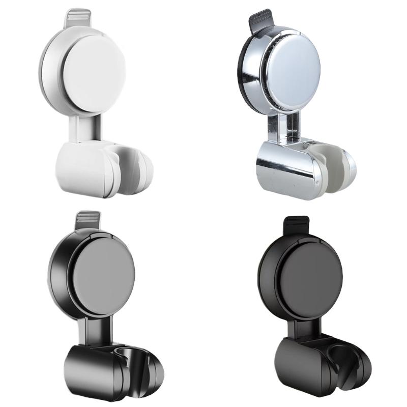 Portable Sturdy ABS Suction Shower Sprayer Holders Bathroom Accessory for Easy Installation in Bathroom Setting