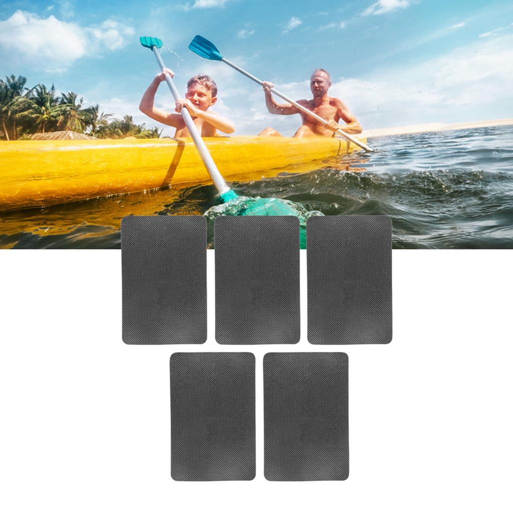 5 Stück Schlauchboot Flicken PVC Wasserdicht Leckschutz Kajak Flicken für Boot Kit