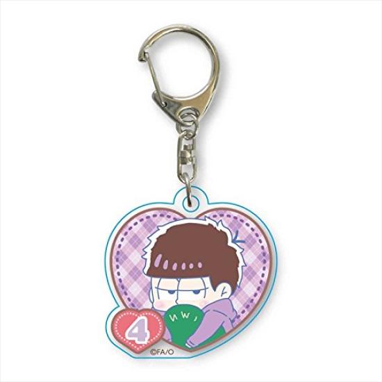 Gyugyutto Ichimatsu Mini Acrylic Keychain Osomatsu-san