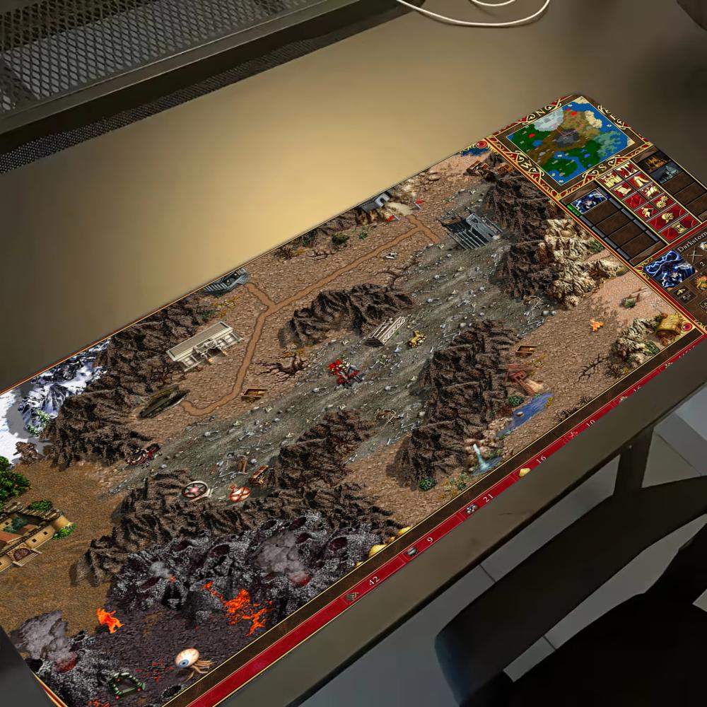 Mouse Mat Heroes of Might and Magic Mouse Pads Pc Accessories Gaming Mats Playmat Computer Decorating Office Decor Mousepads