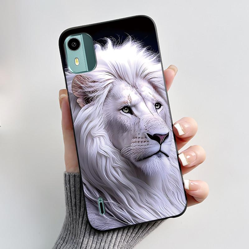 Soft TPU Case For Nokia C12 Cute Love Rabbit Funny Shockproof Silicone Phone Case For Nokia C12 Plus Pro Back Cover C 12 Fundas