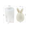 Easy-to-Clean Silicone Candle Mold Good Flexibility Novelty Rabbit