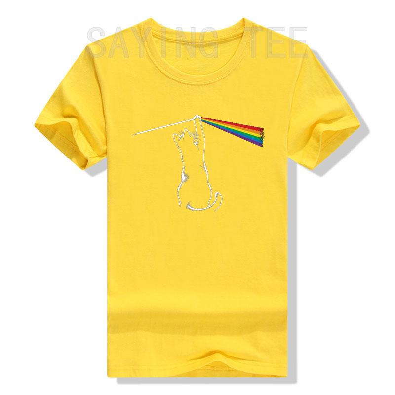 Lustiges Katze Rockmusik T-Shirt Neuheit Geschenk Damenmode Niedlicher Kätzchenliebhaber Grafik Outfit Cooles musikalisches Miau-sterwerk Spruch T-Shirt