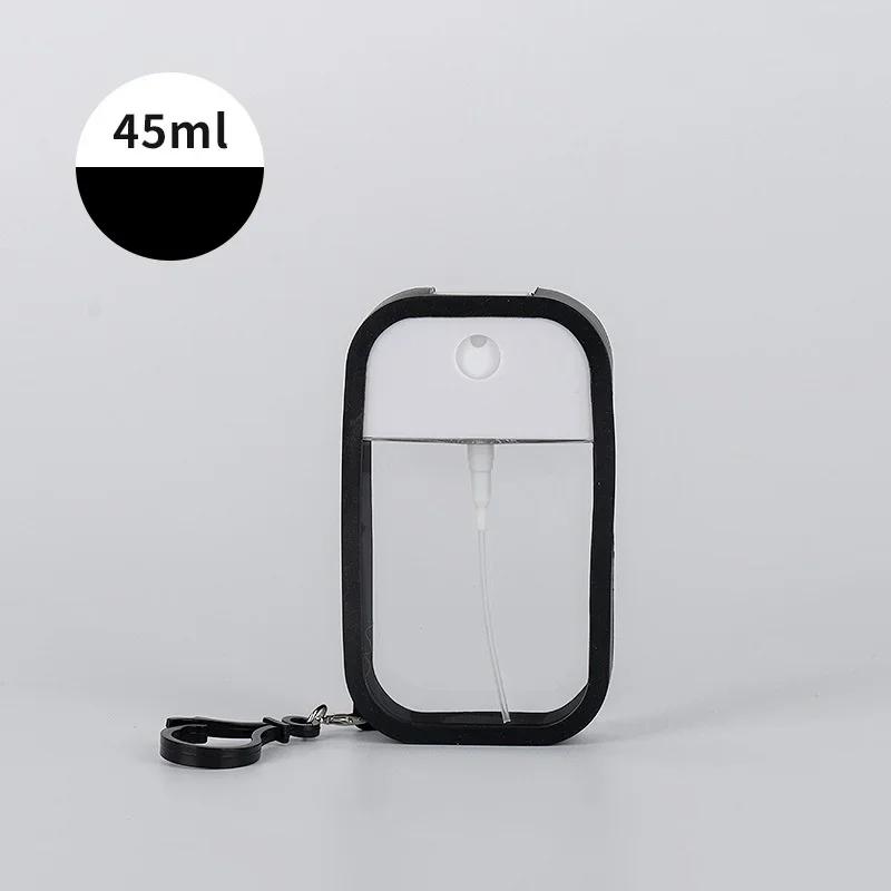 Sticle Reîncărcabile de 45 ml Sticlă Portabilă cu Pulverizator Tip Card Parfum Dezinfectant Loțiune Îmbuteliere de Călătorie Sticlă Sub-ambalare Lichid Alcool