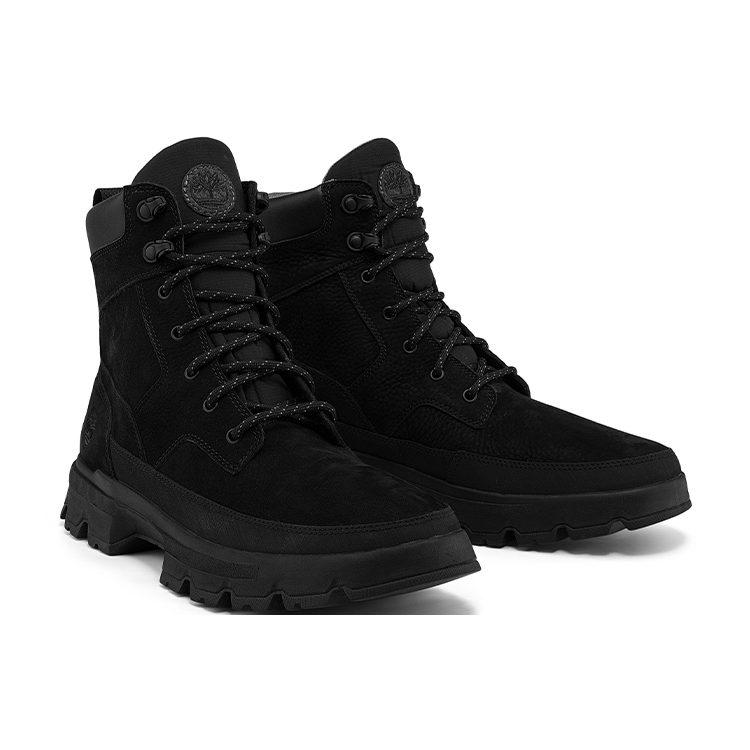 Timberland Stivali impermeabili a calzata ultra larga 'Jet Black Barefoot Buffed' A44SSW