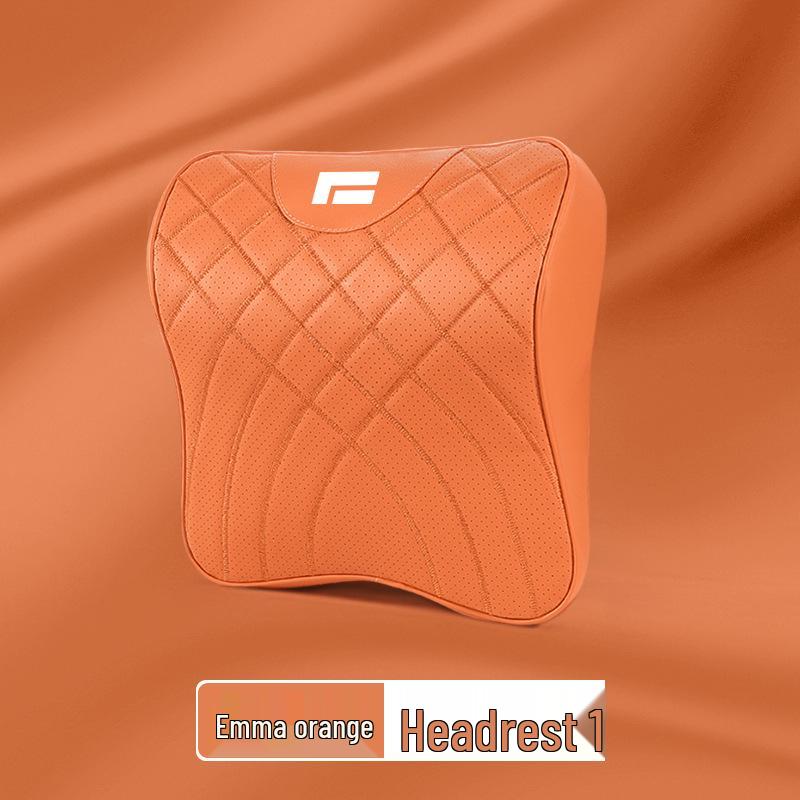 All-Season Jishi 01 Car Set: Headrest, Neck & Lumbar Support, Pillow, and Backrest.
