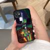 Anime The Freak Circus Pierrot Matte Translucent Phone Case For Iphone 16 ProMax 15 14 13 12 11 X XS PRO Plus