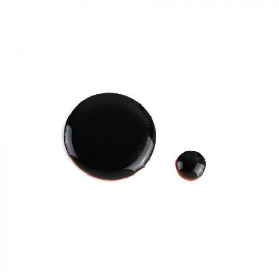 2x Bright Black Center Multimedia Volume Button Cover For Mazda 3 6 CX-5 CX-9