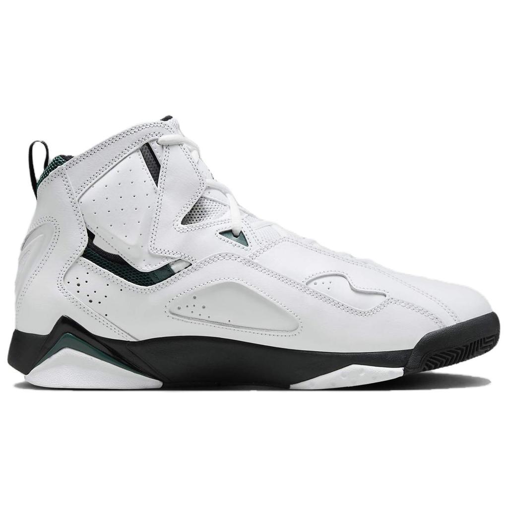 Air Jordan True Flight White Oxidized Green Men Sneakers Black 342964-131