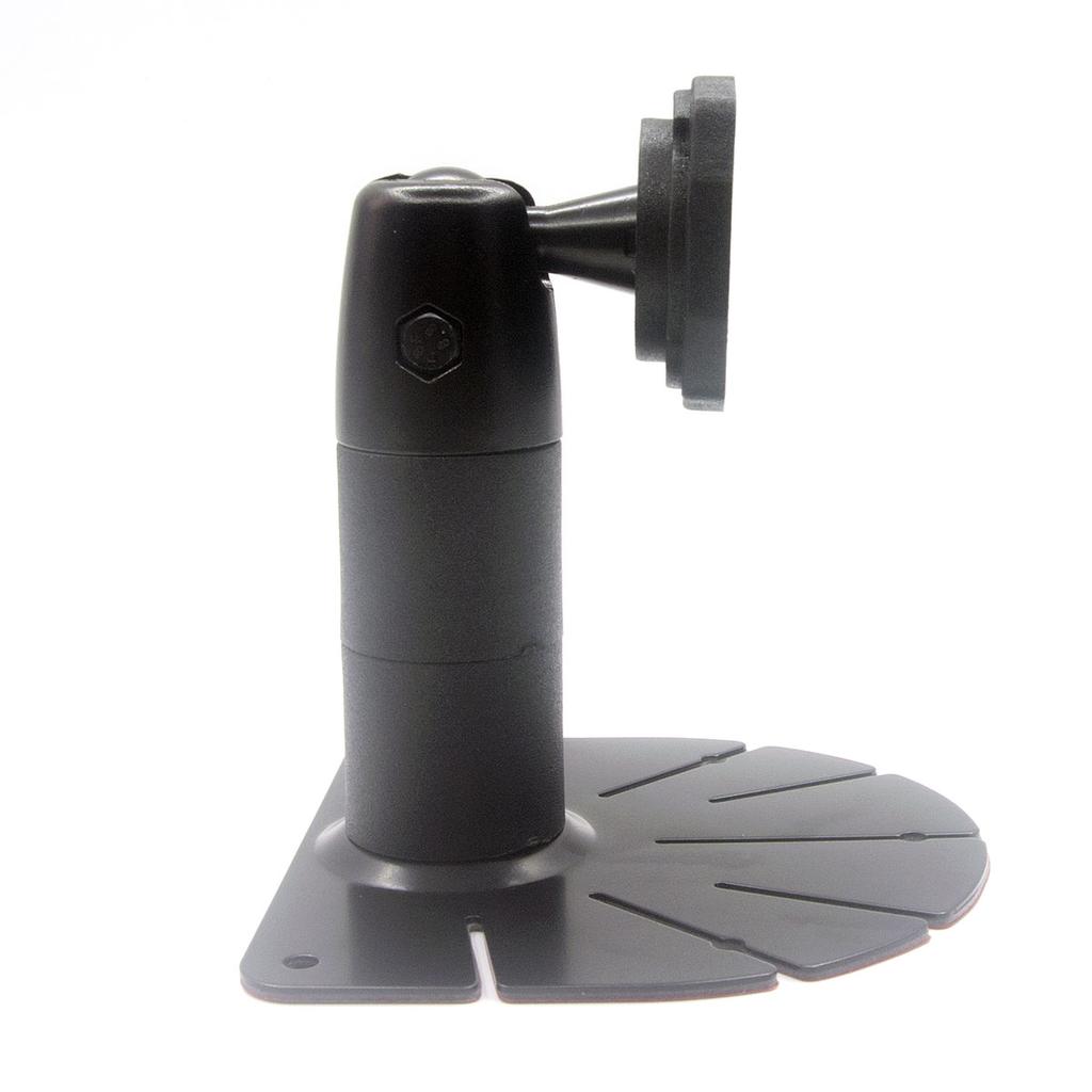 ANSHILONG Standard Dashboard Mirror Dash Cam Mount Bracket Arm for Car Monitor DVR with 3 x 3 cm Screw Spacing Pad