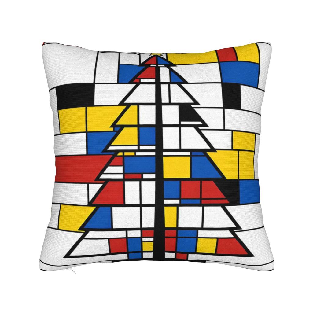 Home Decoration  Piet Mondrian De Stijl Pillowcase Accessories  Pillow Covers Zipper Multi-Size