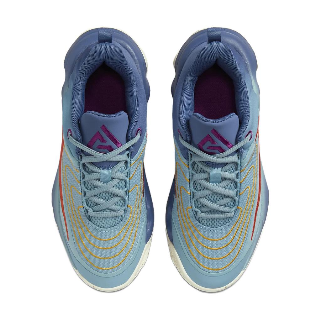 Nike Giannis Immortality 4 GS Denim Turquoise Kids Sneakers Teal Mystic-Navy University-Gold FZ6734-400