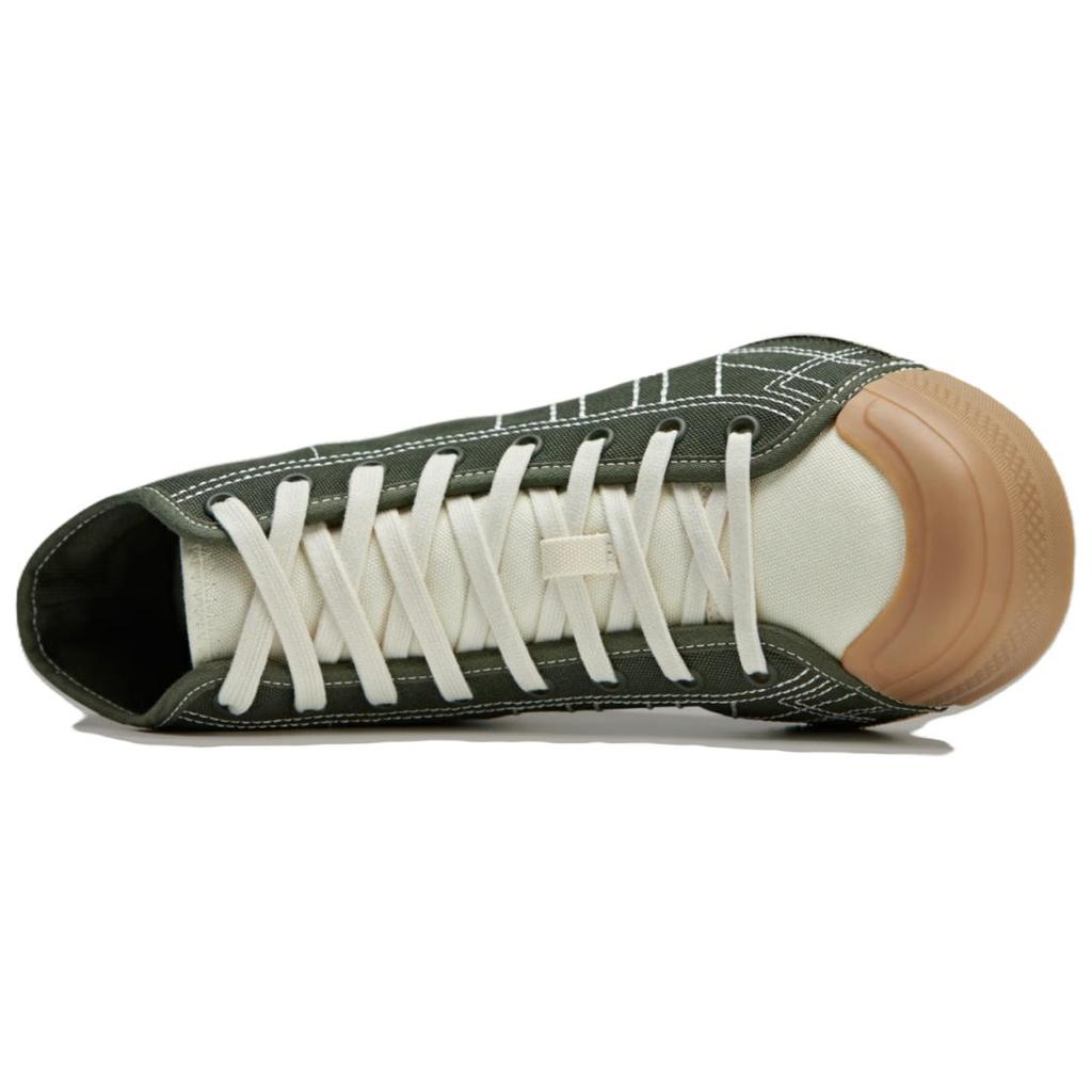 Adidas Y-3 Nizza High Night Cargo Contrast Stitch Unisex Sneakers Green Cream-White Gum JH8919