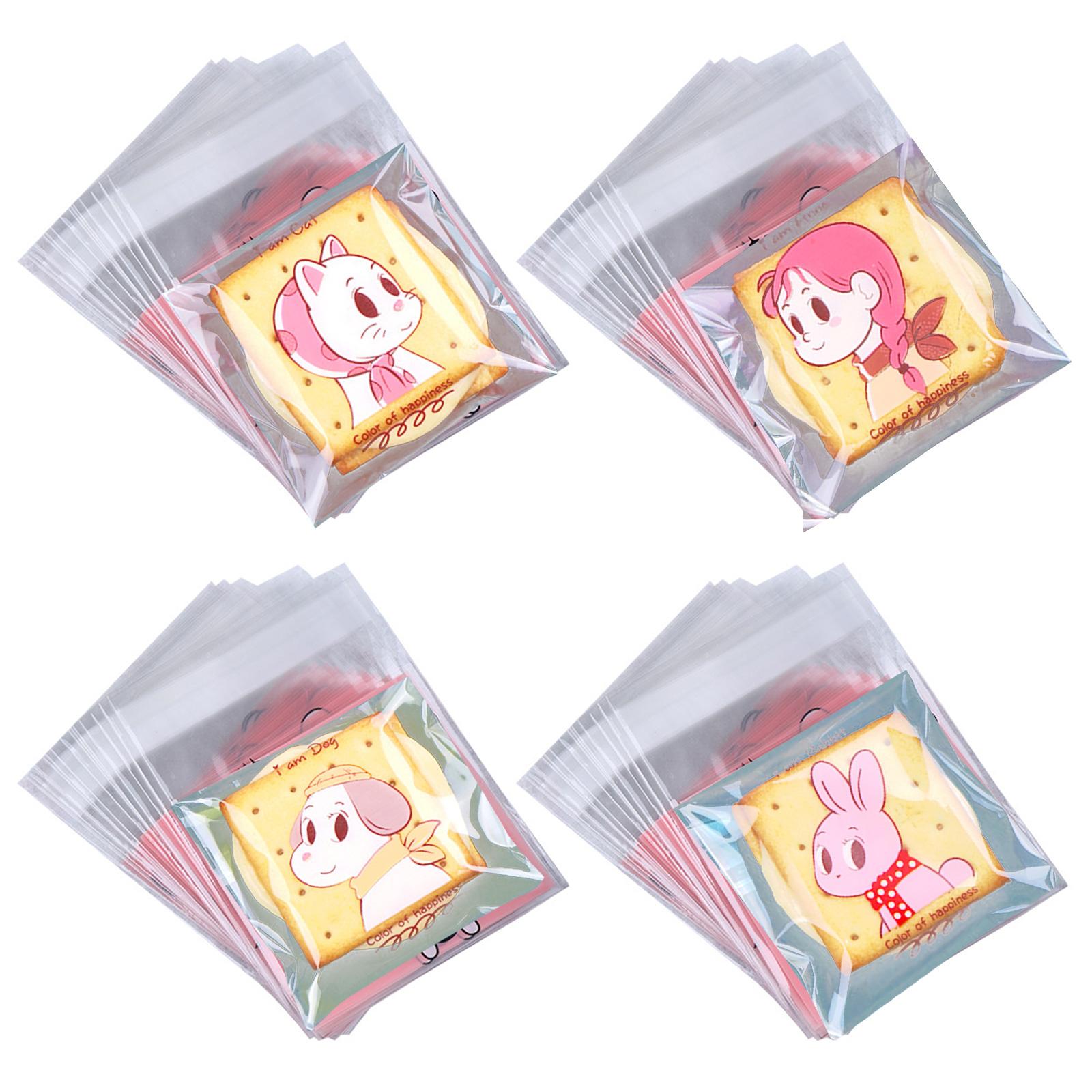 

Легко запечатываемые пакеты для сладостей, печенья, конфет, карманы для домашнего хранения, универсальные герметичные пластиковые пакеты для домашнего хозяйства и розничной торговли G