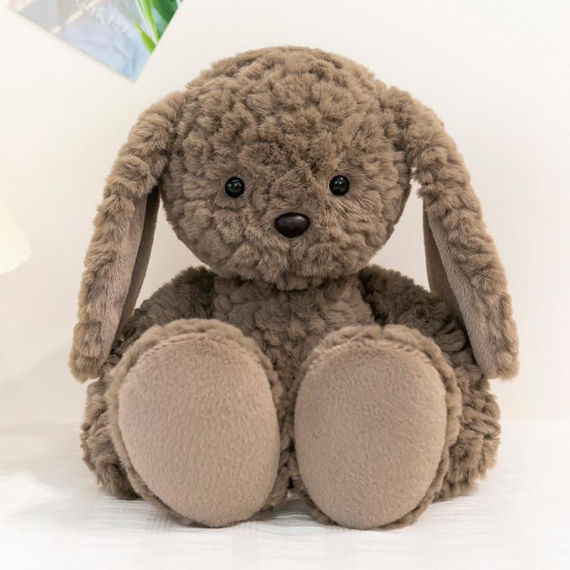 Plush Sheep Animal Toy With Soft Short Plush For Kids Sleep Decor
