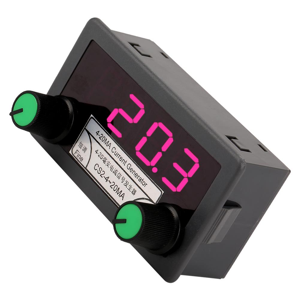 4-20mA Digital Current Analog  Generator Coarse/Fine Tuning Constant Current Output