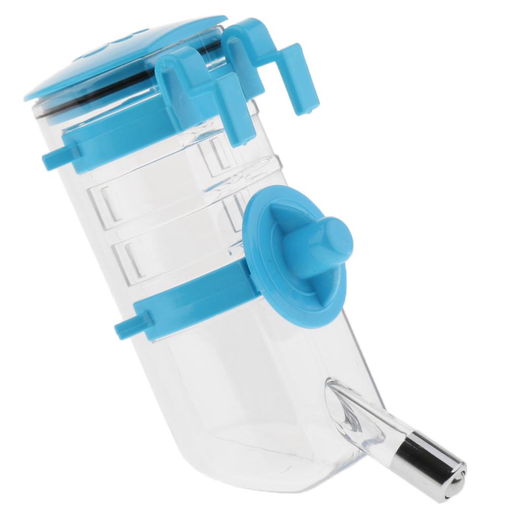 Automatischer Welpen-Wassernapf Verstellbarer Käfig-Wassernapf Haustier-Trinknapf Trinkbrunnen für Kleine Hunde Katzen Hamster