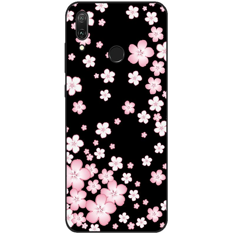 For Huawei Y7 2019 Case Y 7 2019 Silicone TPU Back Cover Protective Phone Case For Huawei Y7 Y7 Prime 2019 Bumper Fundas Coque