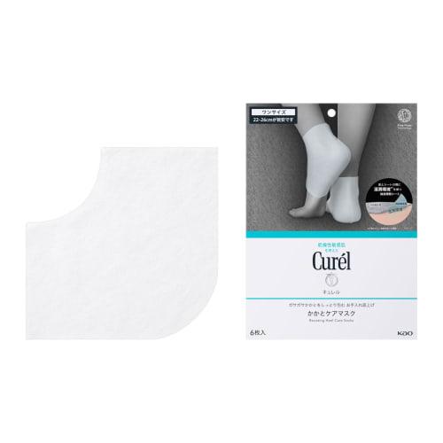 

Curel Heel Care Mask: Moisturizing and Soothing Heels [One Size]. Originally Developed Sheet [Relieves Dryness]