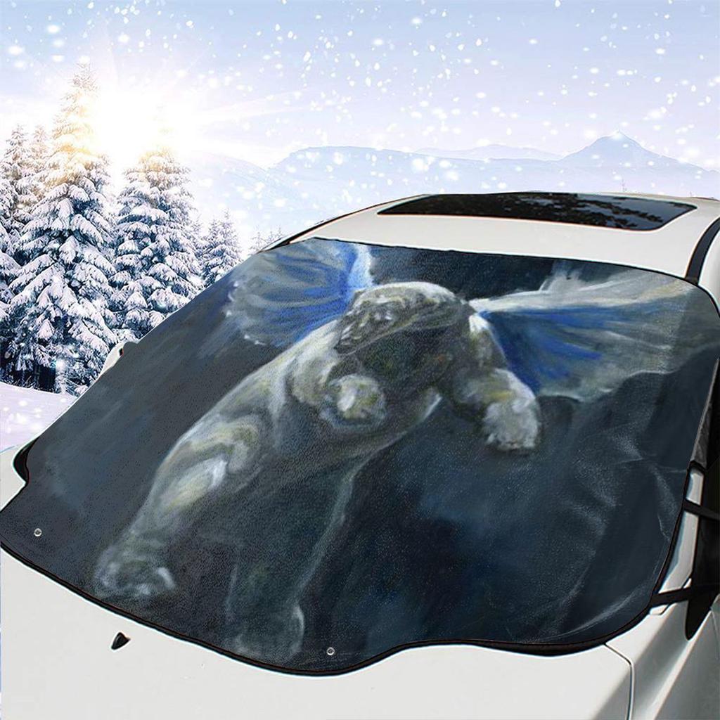 CaRSun Windscreen Cover Winter Snow Rain Frost Guard Automotive Ice Screen Cover Fit most Car and SUVs