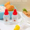 1/5 STK Salatbehälter Tragbarer, nadelförmiger, polychromer Gewürz-Quetschbehälter aus Kunststoff zum Würzen