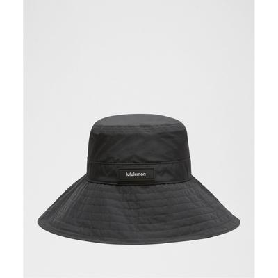 Lullulemon Women'S Extra Wide Brim Sun Hat Blk