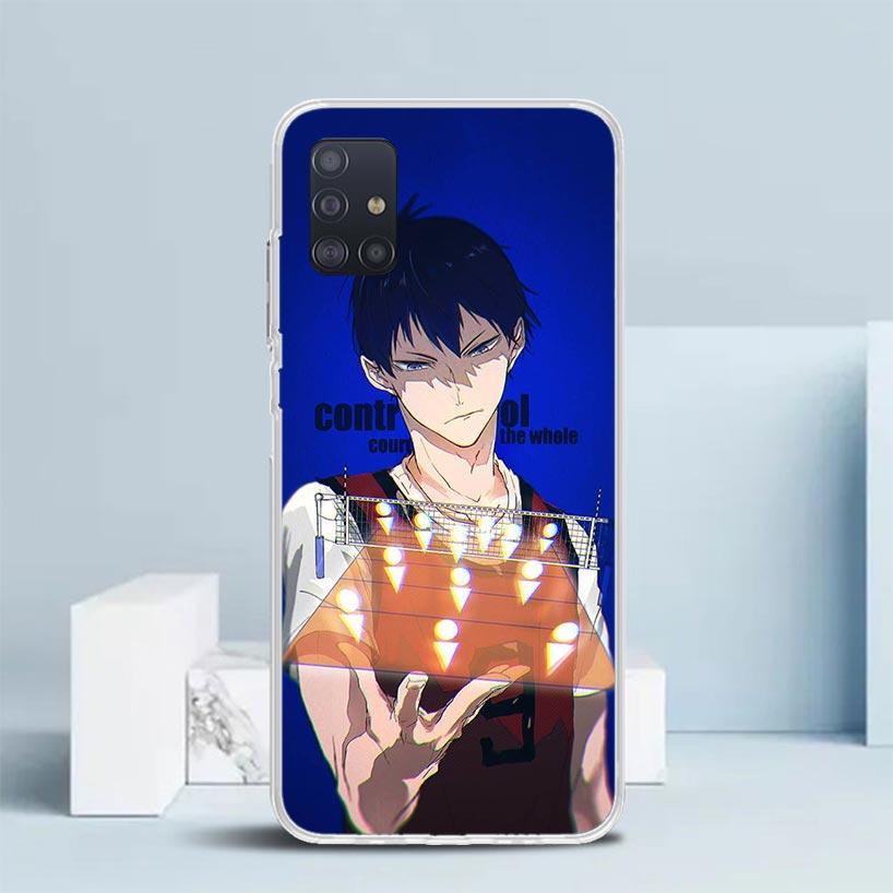 Haikyuu Oya Volleyball Anime Phone Case For Samsung Galaxy A52 A32 A22 A12 A51 A50S A30S A10S Note 20 Ultra 10 S10 Plus A31 A20