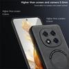 WANLONFENG YBP Series For Xiaomi Redmi Note 14 Pro 5G/Poco X7 5G Magnetic Case with Tempered Glass Film PU+TPU Phone Cover Precise Cutouts
