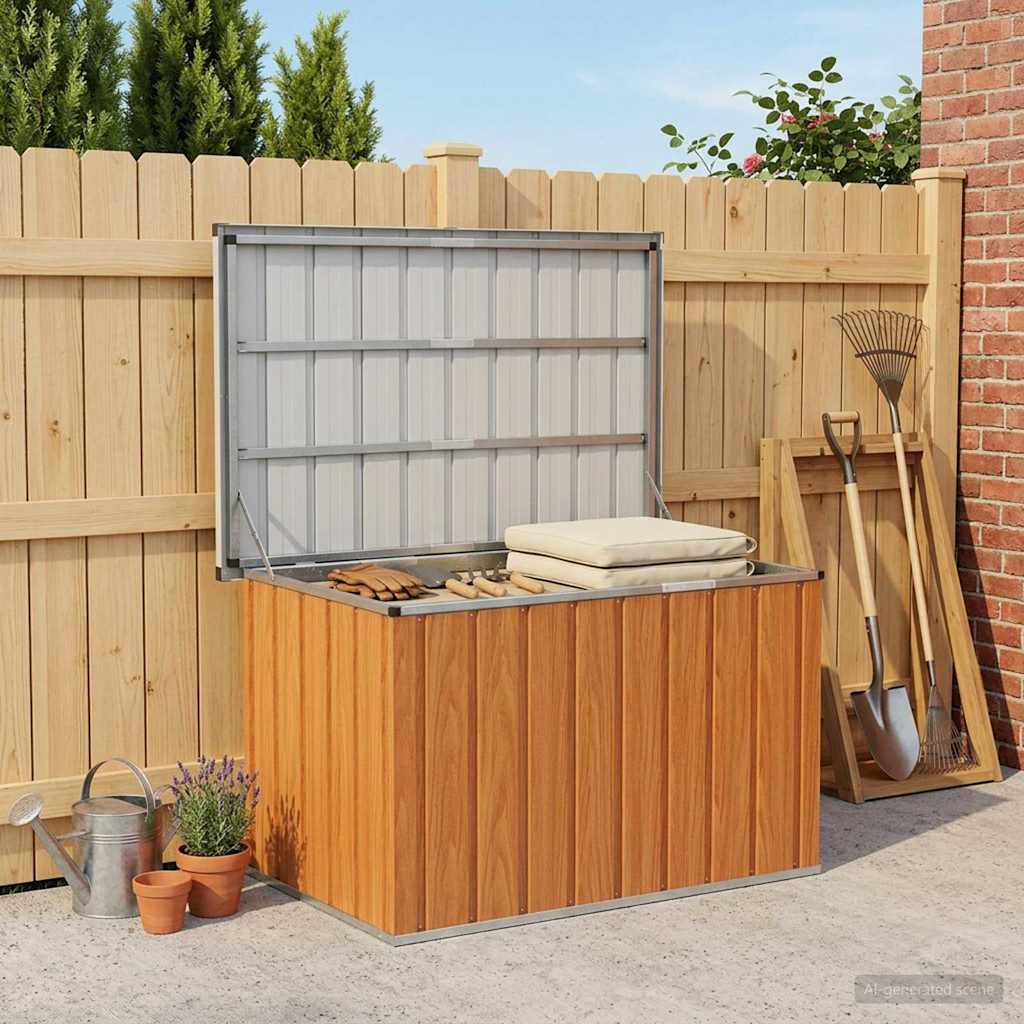 Outdoor Storage Box Wooden Look 109