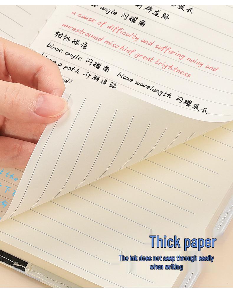 Floral Password Notebook: Leather Lock Diary for Students, Gift-Ready Lined Journal