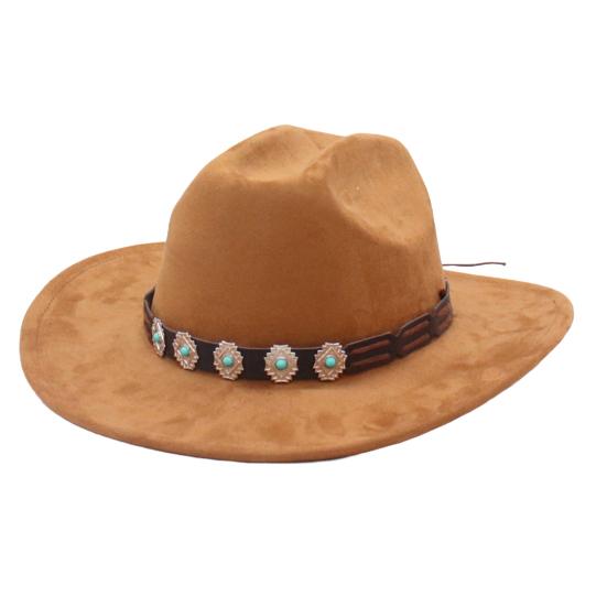 Western Cowboy Hat for Men And Women Shapeable Wide Brim