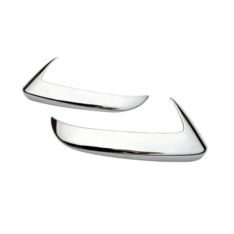 Chrome Side Rearview Mirror Strip Cover Trims Sticker For Toyota Noah Voxy 90 Series 2022 Silver ABS 2 PCS