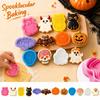 Halloween Ausstecher Formen, Kürbis und Press Set zum Backen