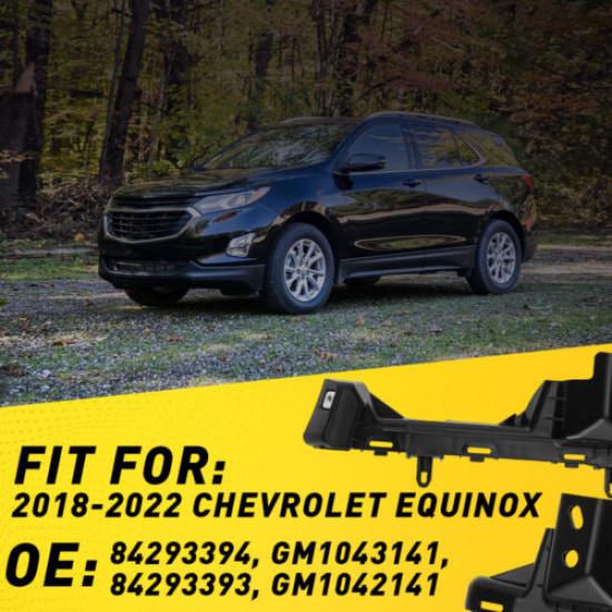 For 2018- Chevy Equinox Front Bumper Support Bracket Side Retainer L&R Side