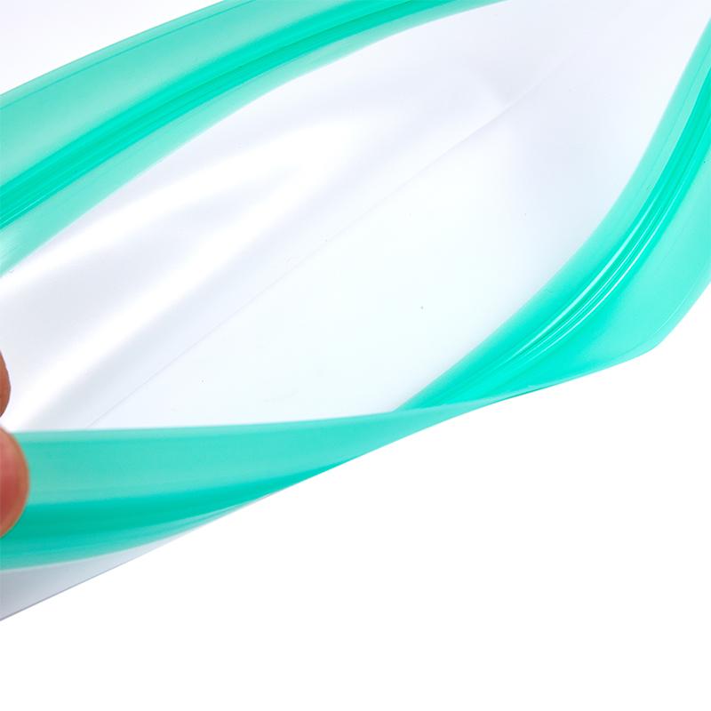 Peva Food Storage Bag Upgrade Leakproof  Reusable Ziplock Silicone Bag