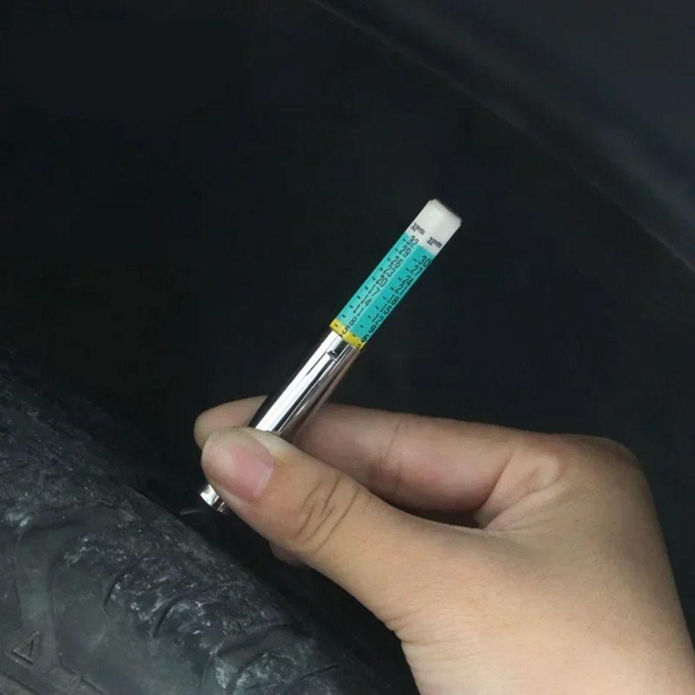 Tread Mark Car Tyre Tire Tread Depth Gauge Car Tyre Meter Digital Measuring Pen  Auto Car